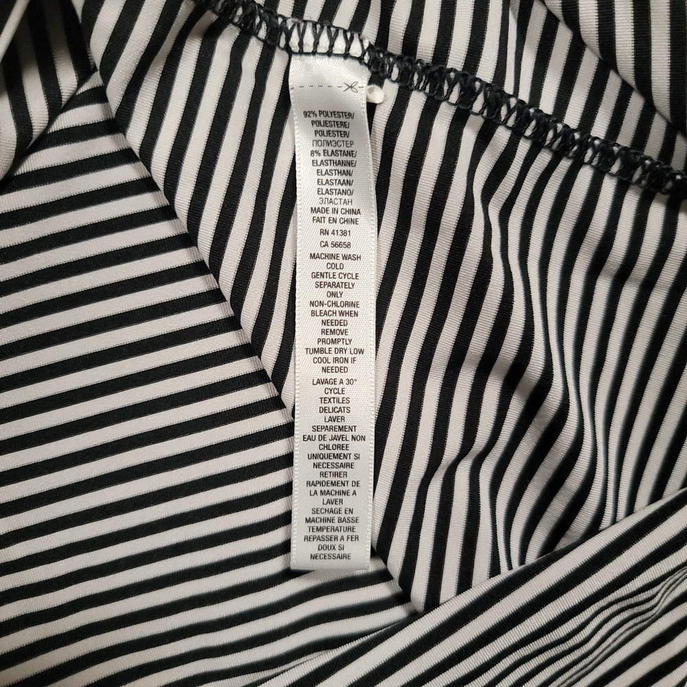 Ralph Lauren RLX Men Polo Shirt XXL Black White Stripe Cadillac Golf‎ - Picture 8 of 11